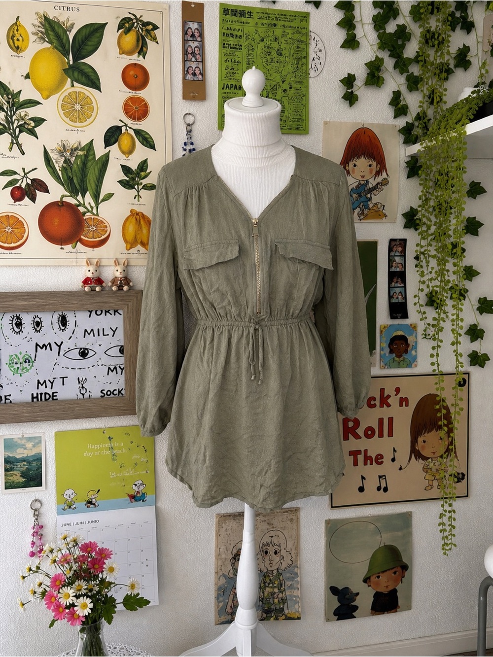 Olive Green shirt